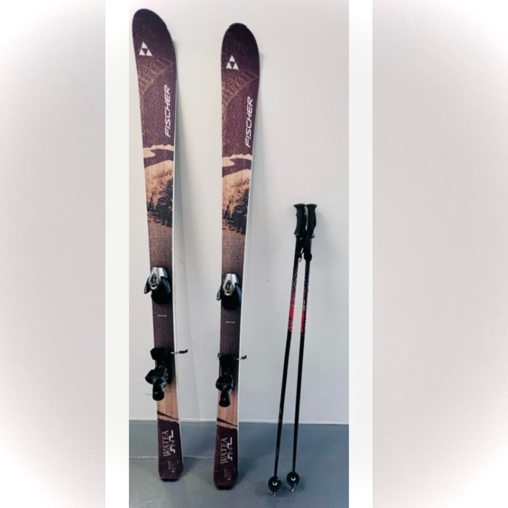 FISCHER WATEA 84 | SALOMON BINDINGS | NORDICA BAG | 184 cm. | All Terrain Skis